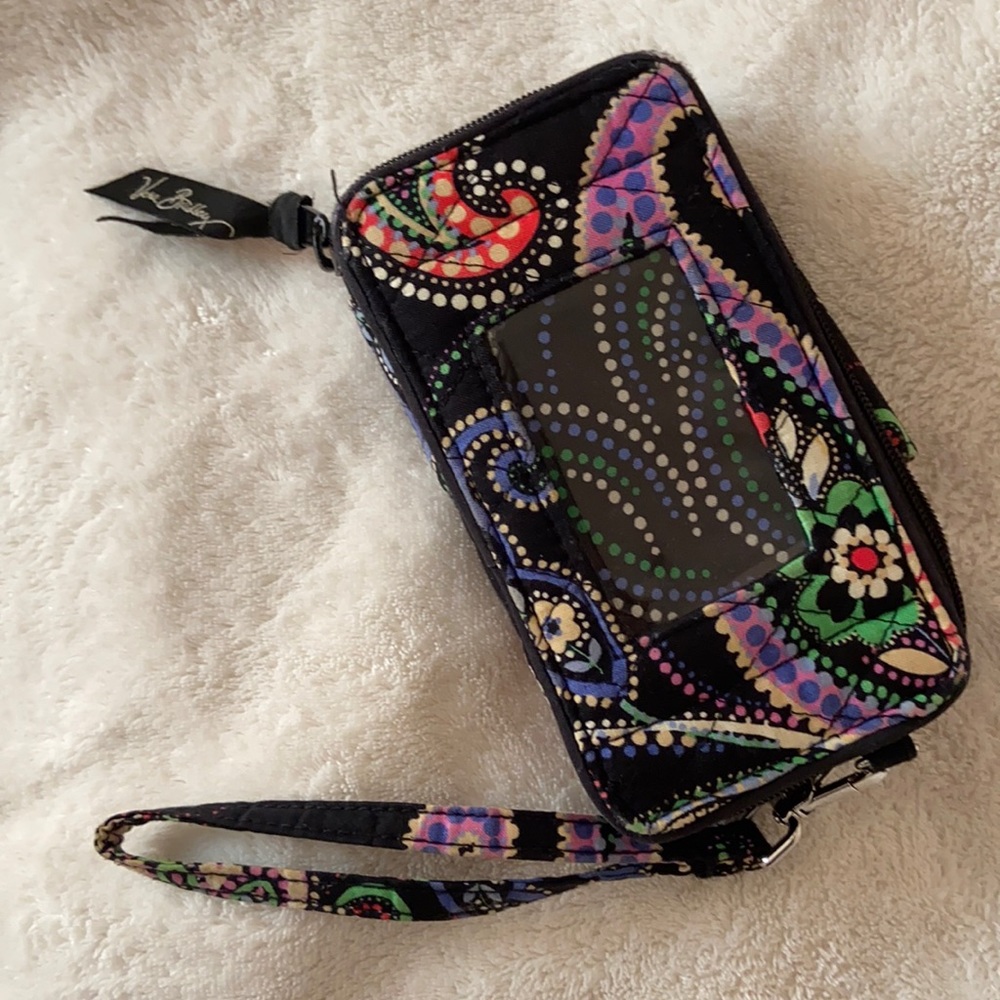 VERA BRADLEY wallet with wrist attachment